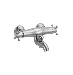 Mezclador Termostático de Baño Huber Victorian en acero inoxidable VTT270102A