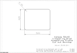 Fregadero Reginox de acero inoxidable 50x40 25 cm de alto extra profundo de montaje bajo encimera, en superficie y empotrado 1150431331