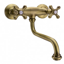 Grifo de cocina PB Nostalgic Grifo de pared Classic C Bronce 10.2722