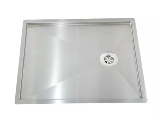 Escurreplatos ABK Baronga acero inoxidable 52x40cm enrasado BAR52FVI