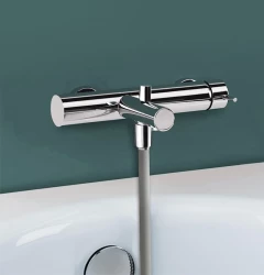 Mezclador de bañera Waterevolution Flow con teleducha cromado T13001