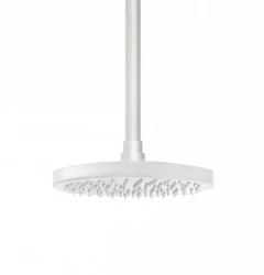 Ducha de techo Waterevolution Flow 200mm blanco mate T1642BR