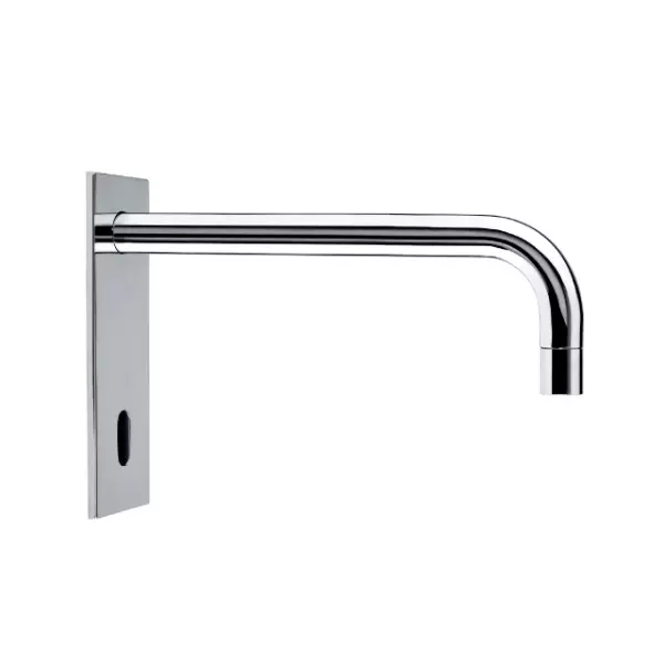 Grifo de lavabo electrónico Waterevolution Flow con sensor de infrarrojos cromado y caño 25cm T1161EE01-25