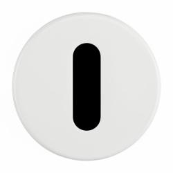 Sensor de infrarrojos para lavabo Waterevolution Flow empotrado alimentado por toma de corriente blanco mate T118EEBR