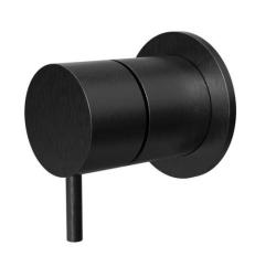 Grifo mezclador empotrado Watervolution Flow negro mate 1208512422