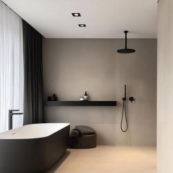 Grifo mezclador empotrado Watervolution Flow negro mate 1208512422