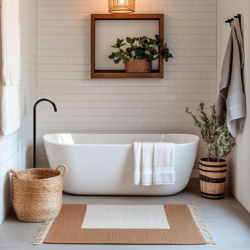 Caño Waterevolution Flow para bañera de pie negro mate T1673PR