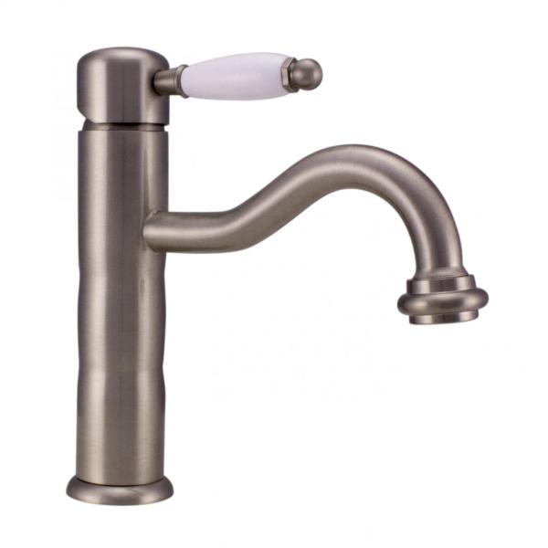 Grifo PB Classic para lavabo pilar acero inoxidable 1208592582