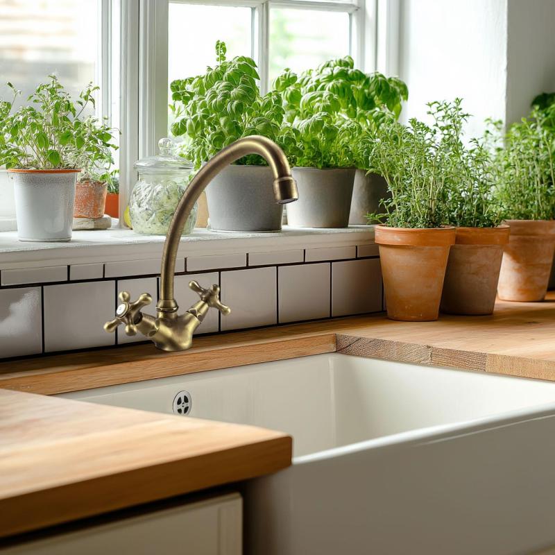 Grifo de cocina PB Nostalgic V1905 Bronce 1208606672