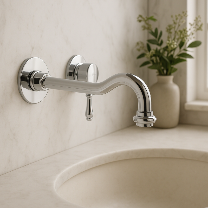 Mezclador monomando PB Classic de lavabo 25cm cromado 1208674312