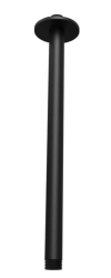 Brazo de ducha Waterevolution flow para techo 50cm negro mate T164550PR