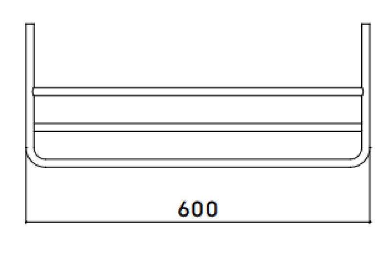 Toallero Waterevolution flow acero inoxidable A118IE