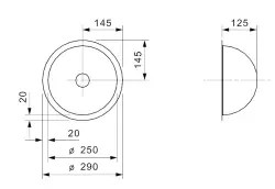 Fregadero empotrado de acero inoxidable Reginox Rio CC B08G1LBP01GDS