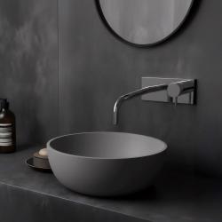 Mezclador de lavabo Waterevolution Flow empotrado con embellecedor cromado y caño 21cm T1161B01-21