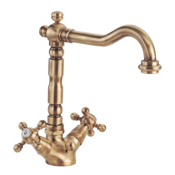 Grifo PB Classic para lavabo caño fuerte 18,5 cm Bronce 1208854962