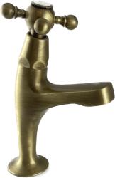 Grifo de lavabo PB Classic con pomo de estrella agua fría modelo pequeño color bronce 1208855692