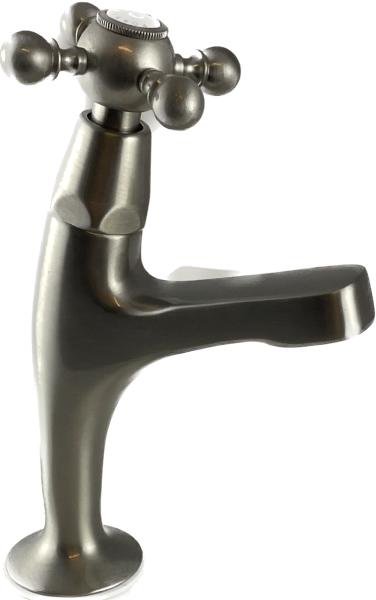 Grifo de lavabo PB Classic con pomo de estrella agua fría modelo pequeño acero inoxidable 1208855702