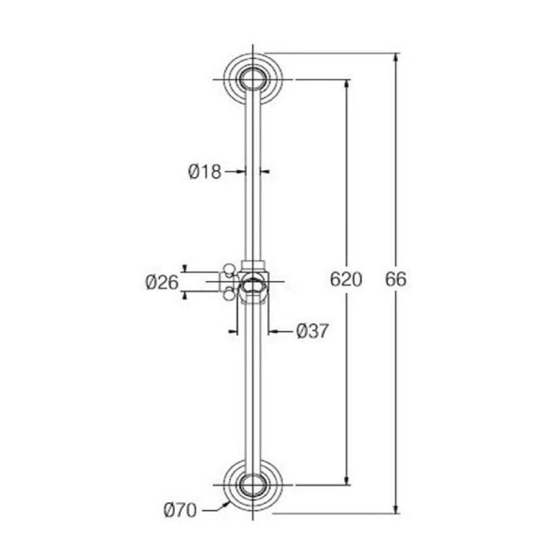 Conjunto deslizante PB Classic con teleducha y flexo bronce 1208899072