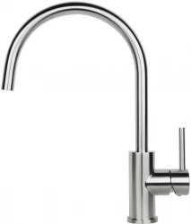 Grifo de cocina Reginox Spring Inox caño giratorio acero inoxidable macizo R31780