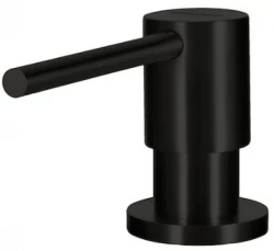 Dispensador de jabón Lorreine Dender acero inoxidable completo acero inoxidable negro mate 1208920476