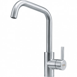Grifo de cocina Franke Kubus de acero inoxidable con caño giratorio acero inoxidable 115.0529.202