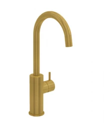 Grifo Waterevolution Flow para lavabo modelo alto latón satinado T1121FLE