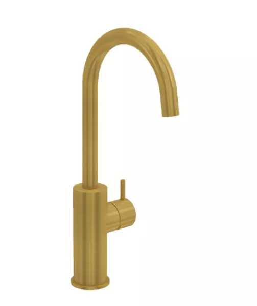 Grifo Waterevolution Flow para lavabo modelo alto latón satinado T1121FLE