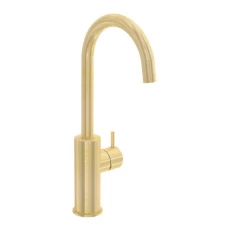 Grifo Waterevolution Flow modelo alto PVD cepillado dorado brillante T1121FWGE