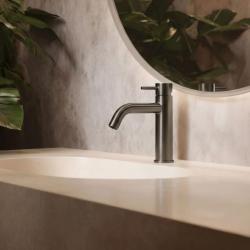 Grifo Waterevolution  Flow fuente PVD gris plomo T1101AGME