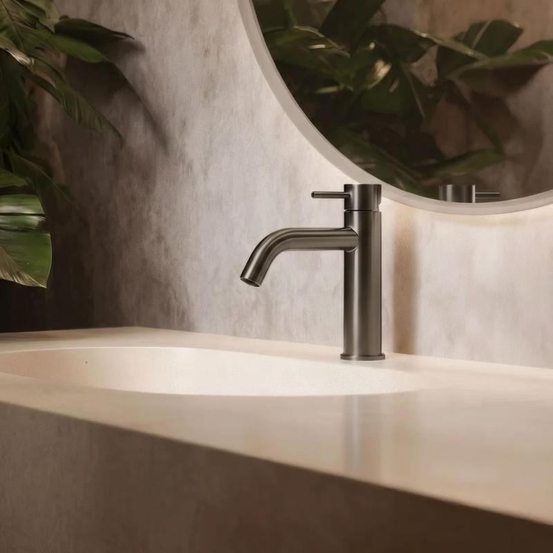 Grifo Waterevolution  Flow fuente PVD gris plomo T1101AGME