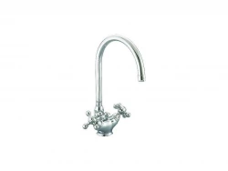 Mezclador Cisal Arcana para Lavabo cerámico color Bronce AC00052027