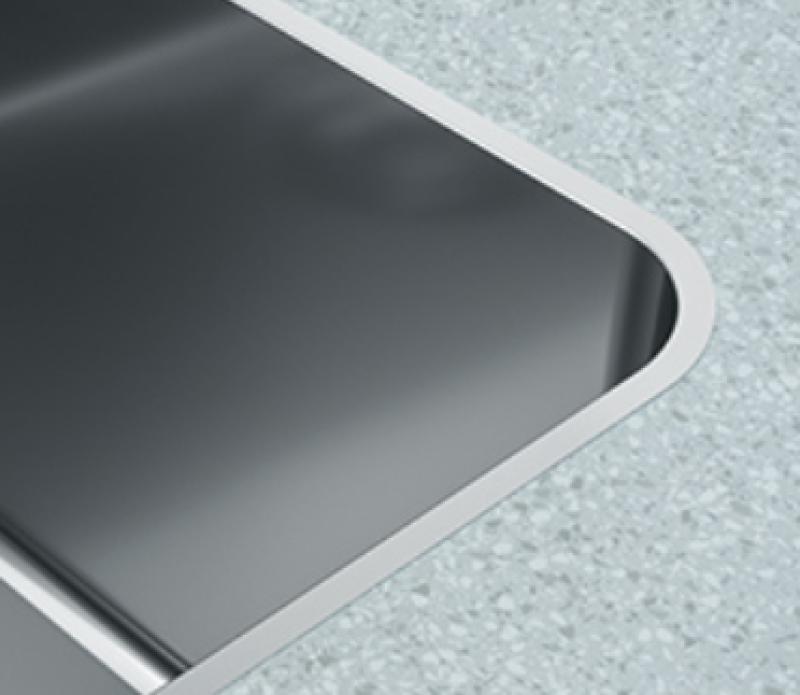 Fregadero Franke Mythos MYX 210.70 de acero inoxidable 70x40cm enrasado 127.0603.546