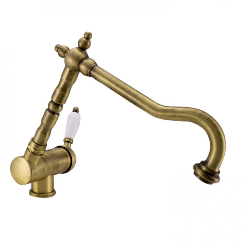 Grifo de cocina PB Vintage Nostalgic de ventana abatible Bronce 1208953756