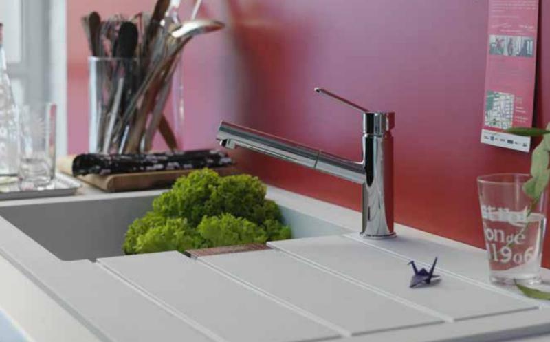 Franke Sirius 2 S2D 651 plástico negro 1,5 lavabo de una y media con escurridor de superficie 100x50 143.0634.554