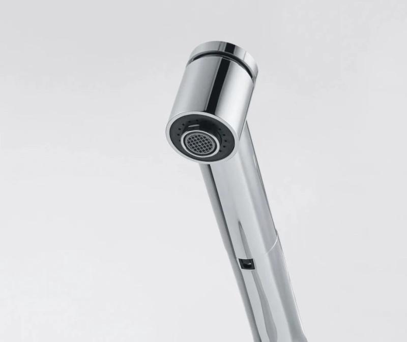 Grifo de cocina Franke Centro cromado con rociador extraíble 115.0600.131