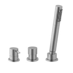 Waterevolution Flow Consealed bathtub mixer with 2 exits diverter without spout Chrome T138SB01 (kloon)