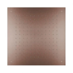 Ducha efecto lluvia SB Square 316 empotrada 50x50cm PVD cobre 1208955321