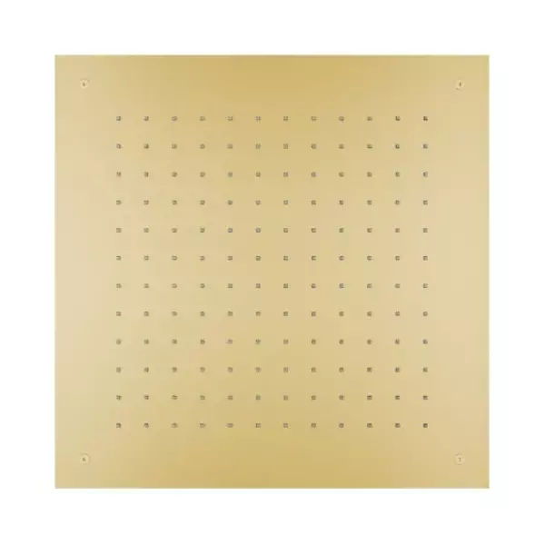 Ducha efecto lluvia SB Square 316 empotrada 50x50cm PVD dorado 1208955322