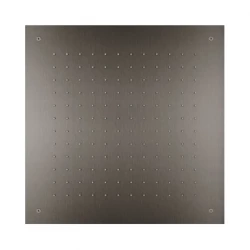 Ducha efecto lluvia SB Square 316 empotrada 50x50cm PVD gris plomo 1208955323