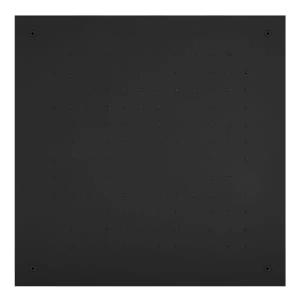 Ducha efecto lluvia SB Temptation empotrable cuadrado 50x50cm negro mate 1208955776