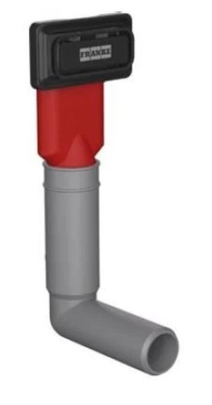 Franke Grifería de rebosadero negro mate, tubo de rebosadero 1120734738