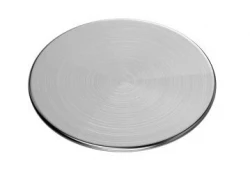 Tapa de desagüe Quadri, tapón de rejilla de acero inoxidable para fregadero 11,5cm 1208956039