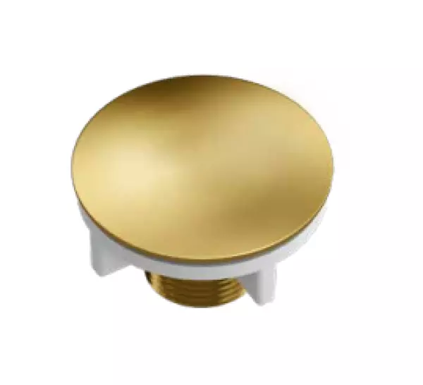 Tapón Quadri pvd dorado,  para orificio grifo  45mm 1208956043