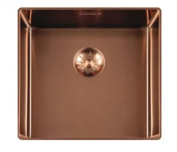 Fregadero Lorreine 40SL1016-COPPER Slim 40x40cm enrasado Cobre satinado