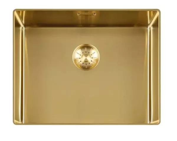 Fregadero Lorreine 50SL1016-GOLD Slim 50x40cm enrasado dorado