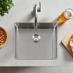 Fregadero 45SL1016Slim de Lorreine 45x40cm de acero inoxidable enrasado