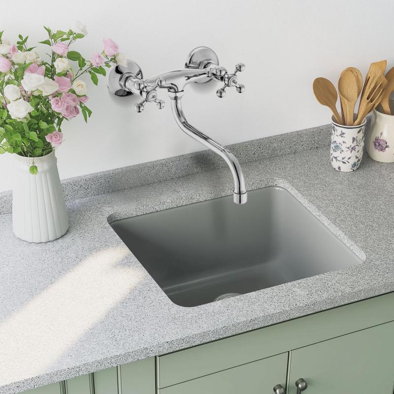 Grifo mural de cocina AquaTrimo Vivaldi classic cromado 21VV7068CM