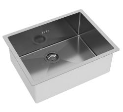 Fregadero Ausmann Oder de acero inoxidable 54x40cm para montaje bajo encimera y sobre encimera extra profundo 22cm 1208957113