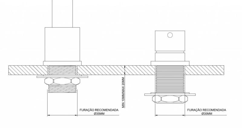 Grifo mezclador de cocina Waterevolution Flow de 2 agujeros  gris plomo PVD T151HGME