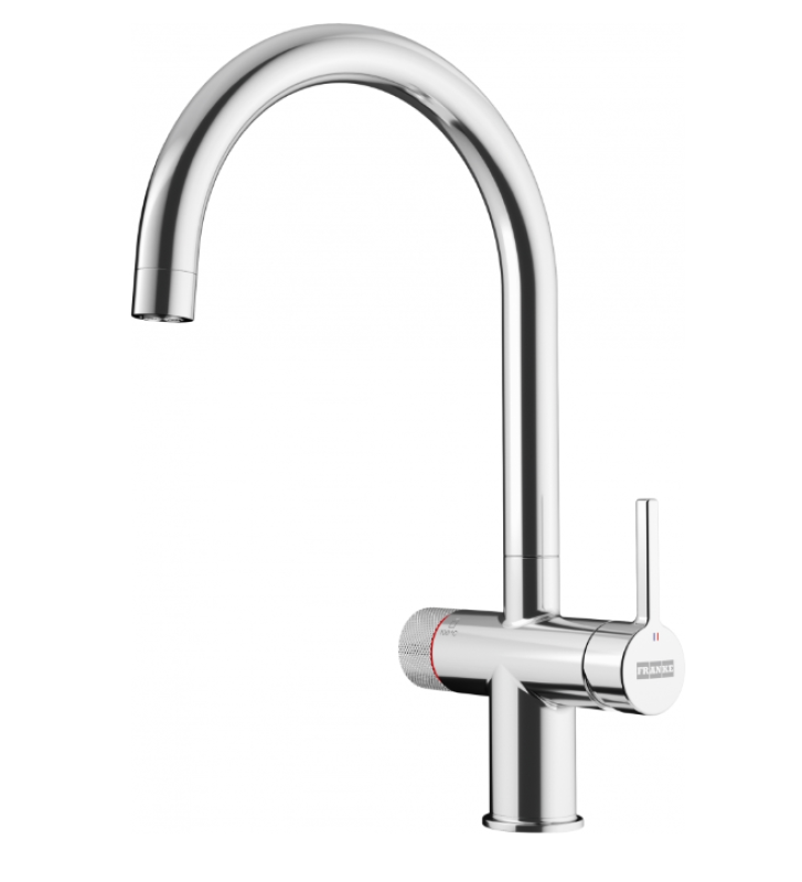 Franke Maris waterhub 4L caldera 3-1 con grifo de agua hirviendo mecánico Twist cromo con juego de mezclador waterhub 1208957940